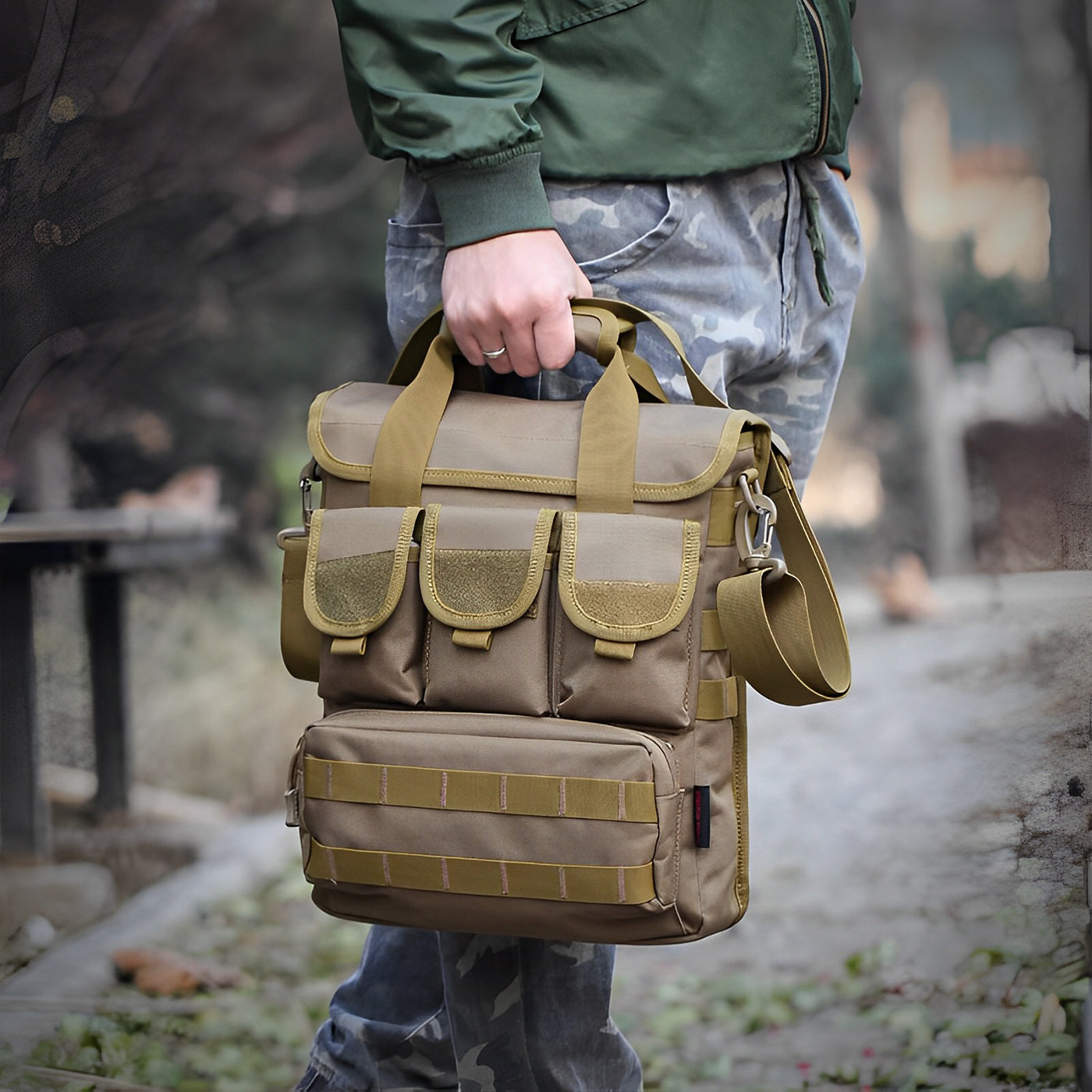 Camping Military Bag | Rugged Gear for Outdoor Adventures