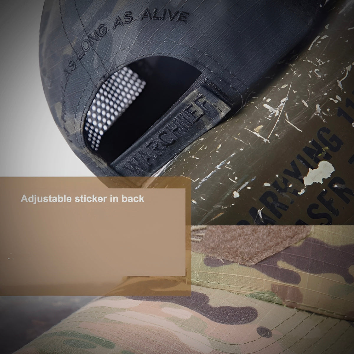 Camo Trek Cap | Stealth and Comfort for Outdoor Adventures