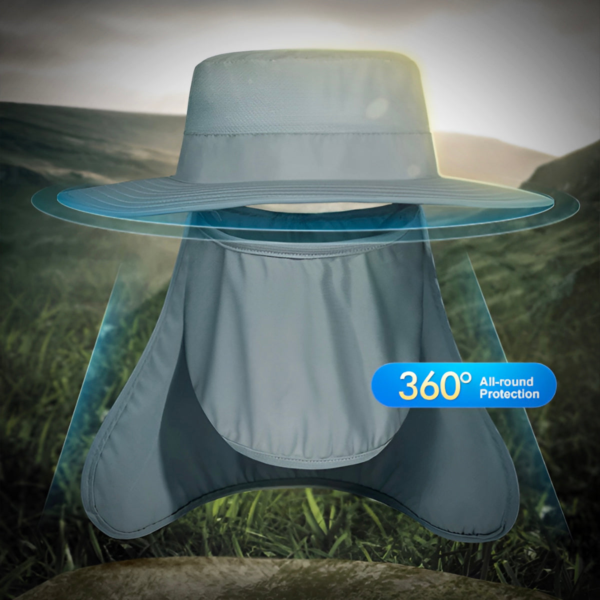 SunGuard Explorer Cap | Ultimate Sun Protection for Outdoor
