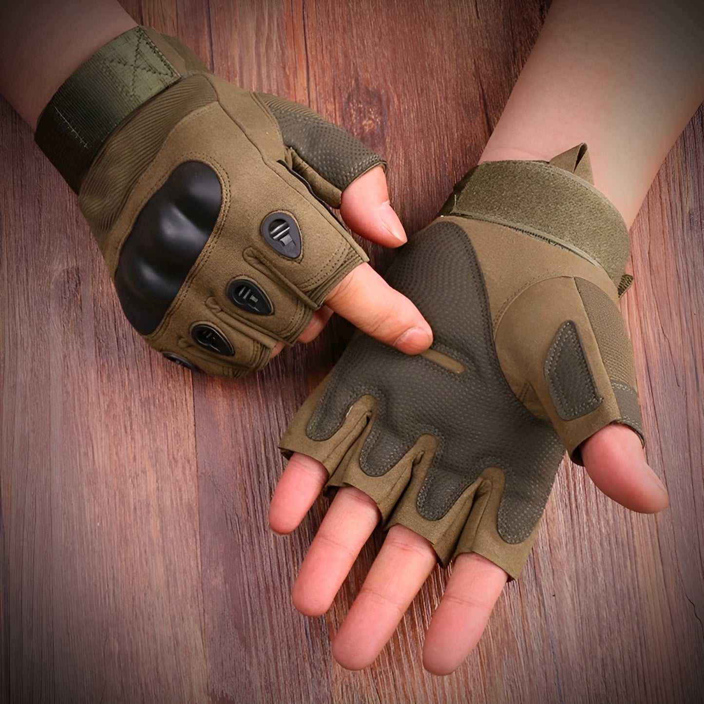 Fingerless Tactical Gloves | Outdoor Comfort and Grip