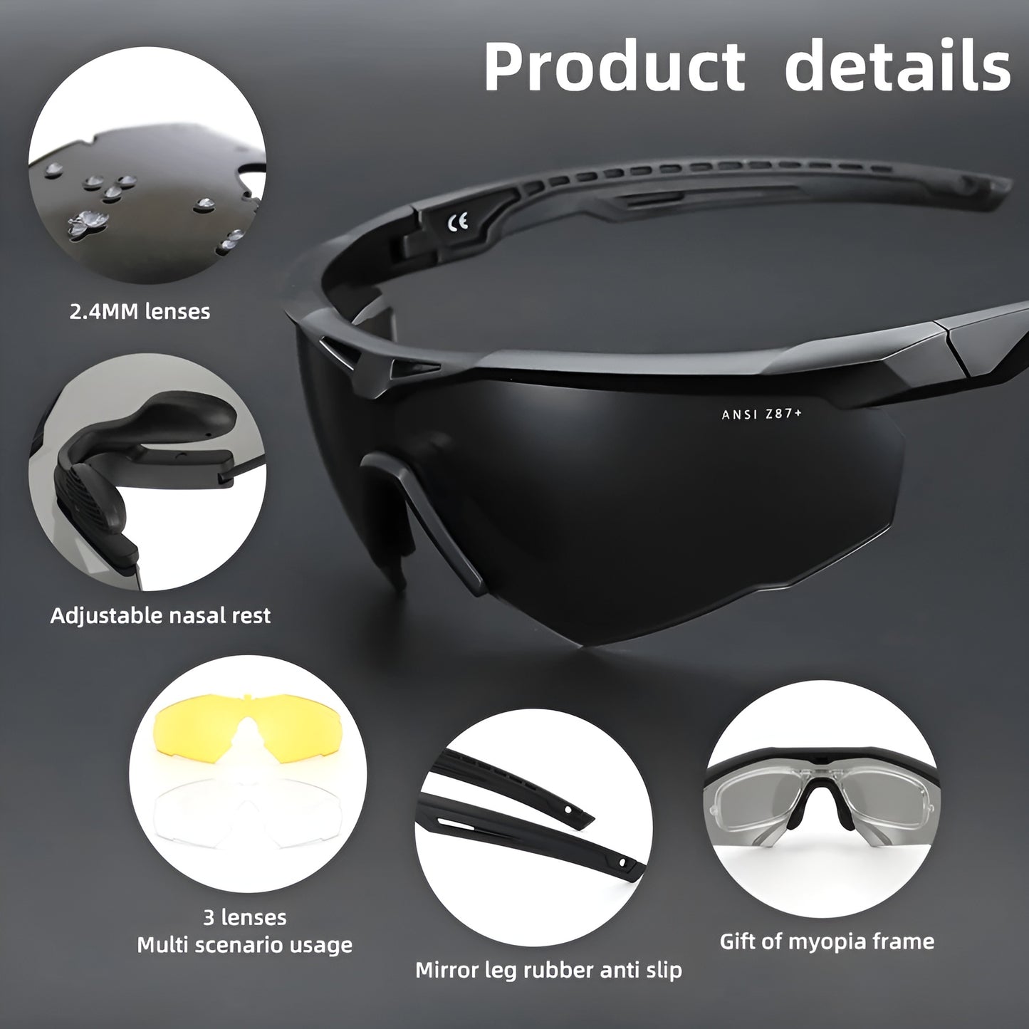 Guardian Tactical Glasses | Ultimate Eye Protection and Clarity