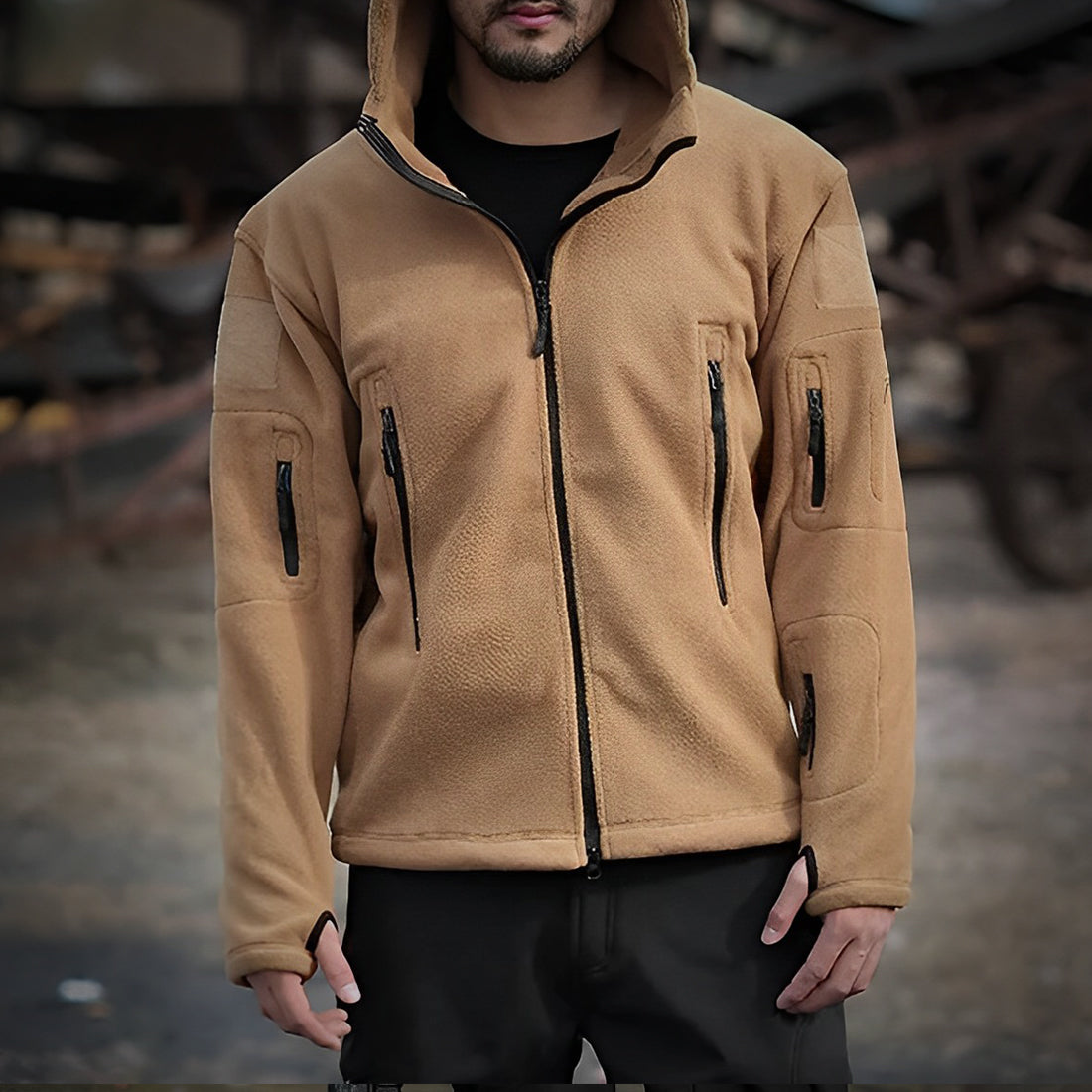 Tactical Fleece Jacket | Versatile Comfort for All Seasons