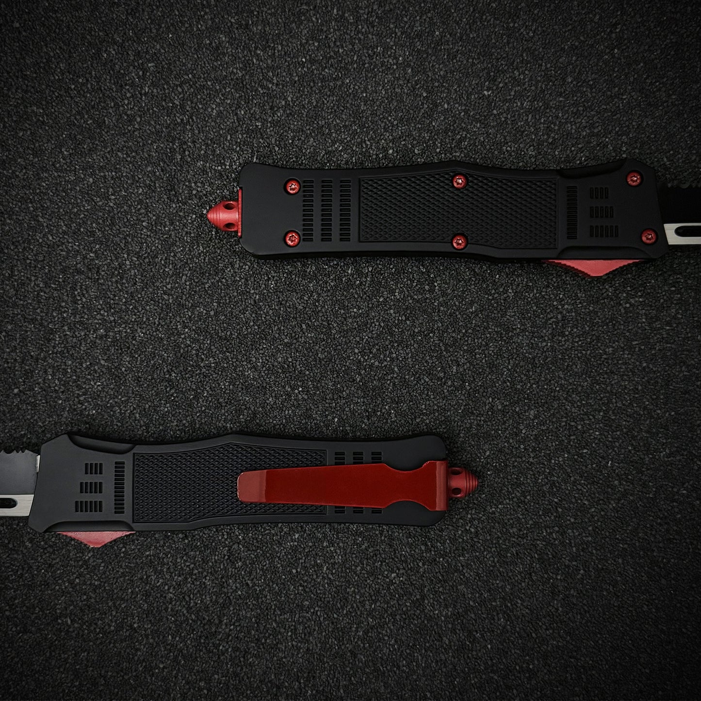 Inferno Strike knife – Tactical Black and Red Knife | Slick Survival