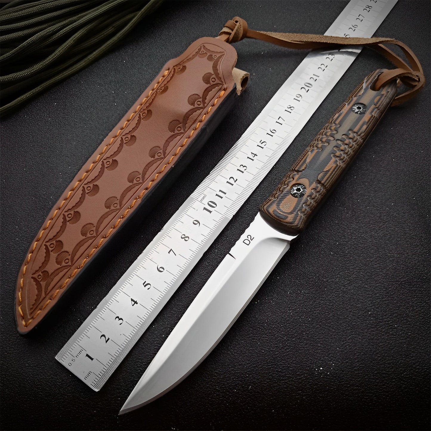 Rustic Hunter Knife | Durable Blade for Outdoor Adventures