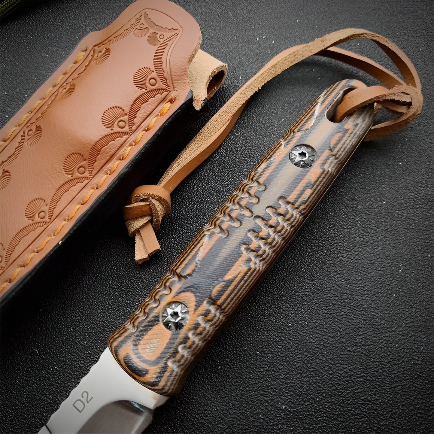 Rustic Hunter Knife | Durable Blade for Outdoor Adventures