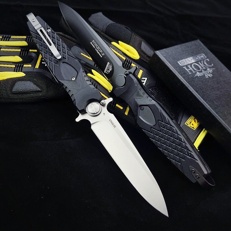 Russian-HOKC Rocket Knife | Versatile Folding Blade for Tactical Use