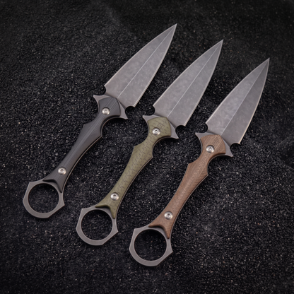 Phantom Fang knife – D2 Steel Fixed Blade Dagger