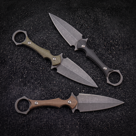 Phantom Fang knife – D2 Steel Fixed Blade Dagger