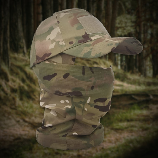 CamoGuard cap and mask