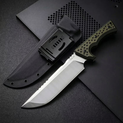 Titan Dominator Fixed Blade | AUS-10 Steel Knife for Outdoor Survival