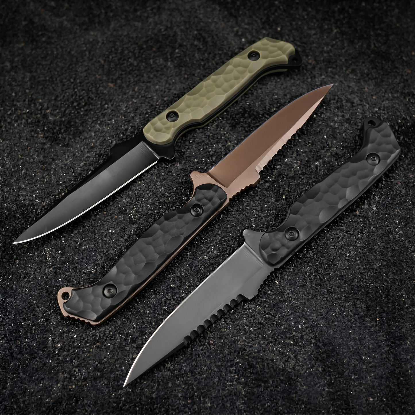 Canyon Night Knife – Fixed Blade Tactical Knife with Kydex