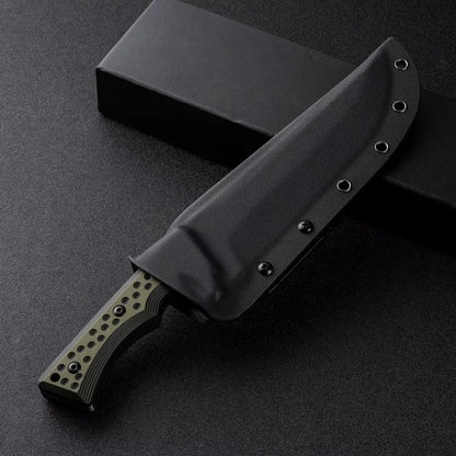 Titan Dominator Fixed Blade | AUS-10 Steel Knife for Outdoor Survival