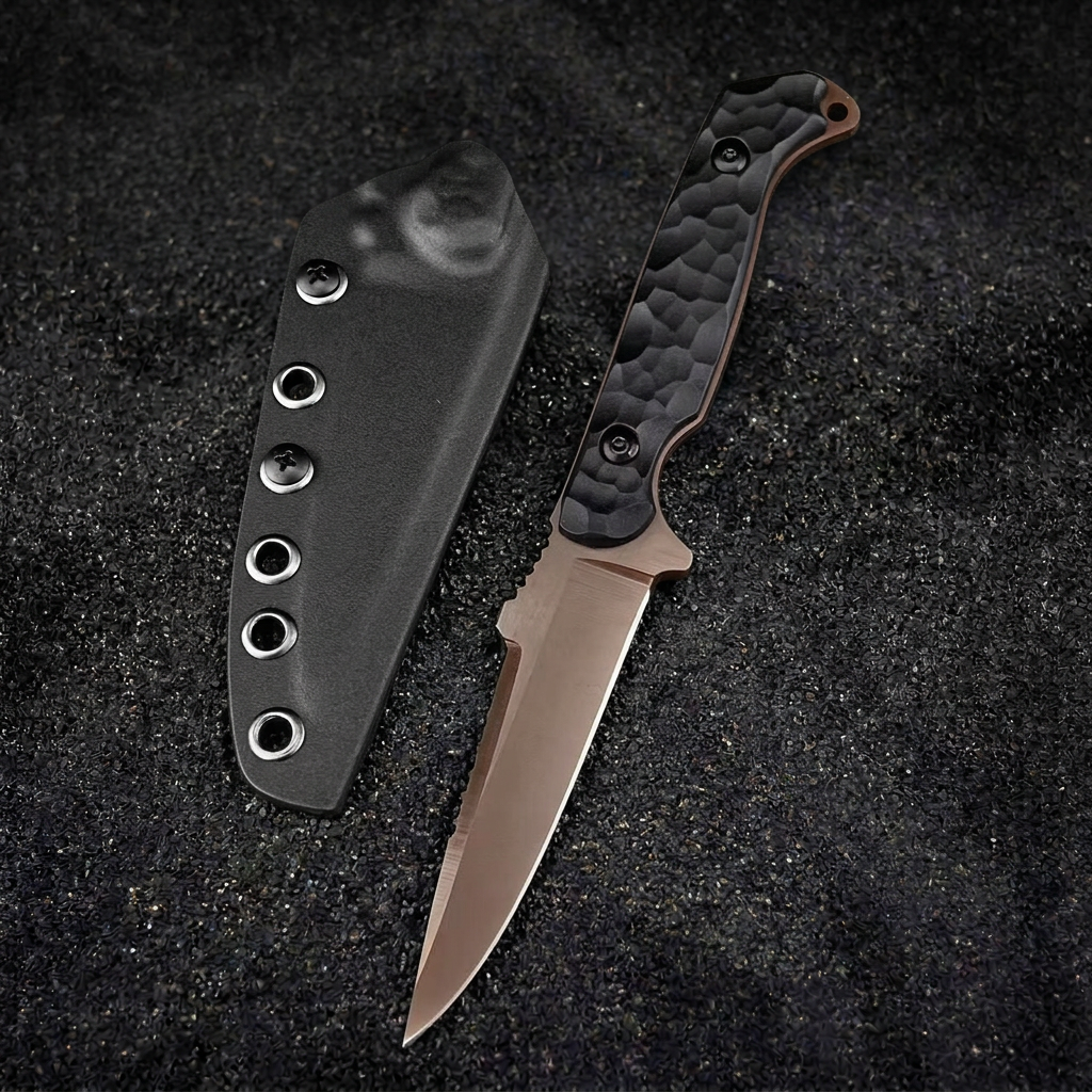 Canyon Night Knife – Fixed Blade Tactical Knife with Kydex