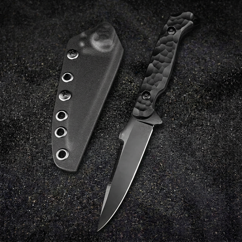 Canyon Night Knife – Fixed Blade Tactical Knife with Kydex