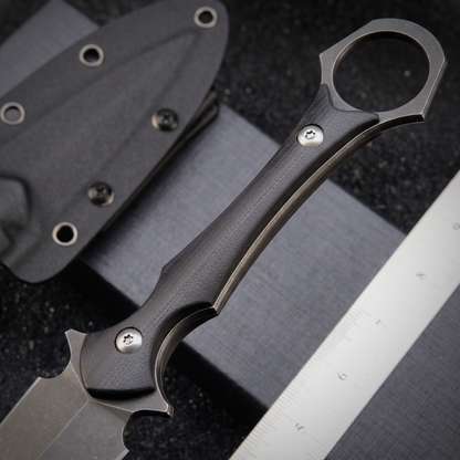 Phantom Fang knife – D2 Steel Fixed Blade Dagger