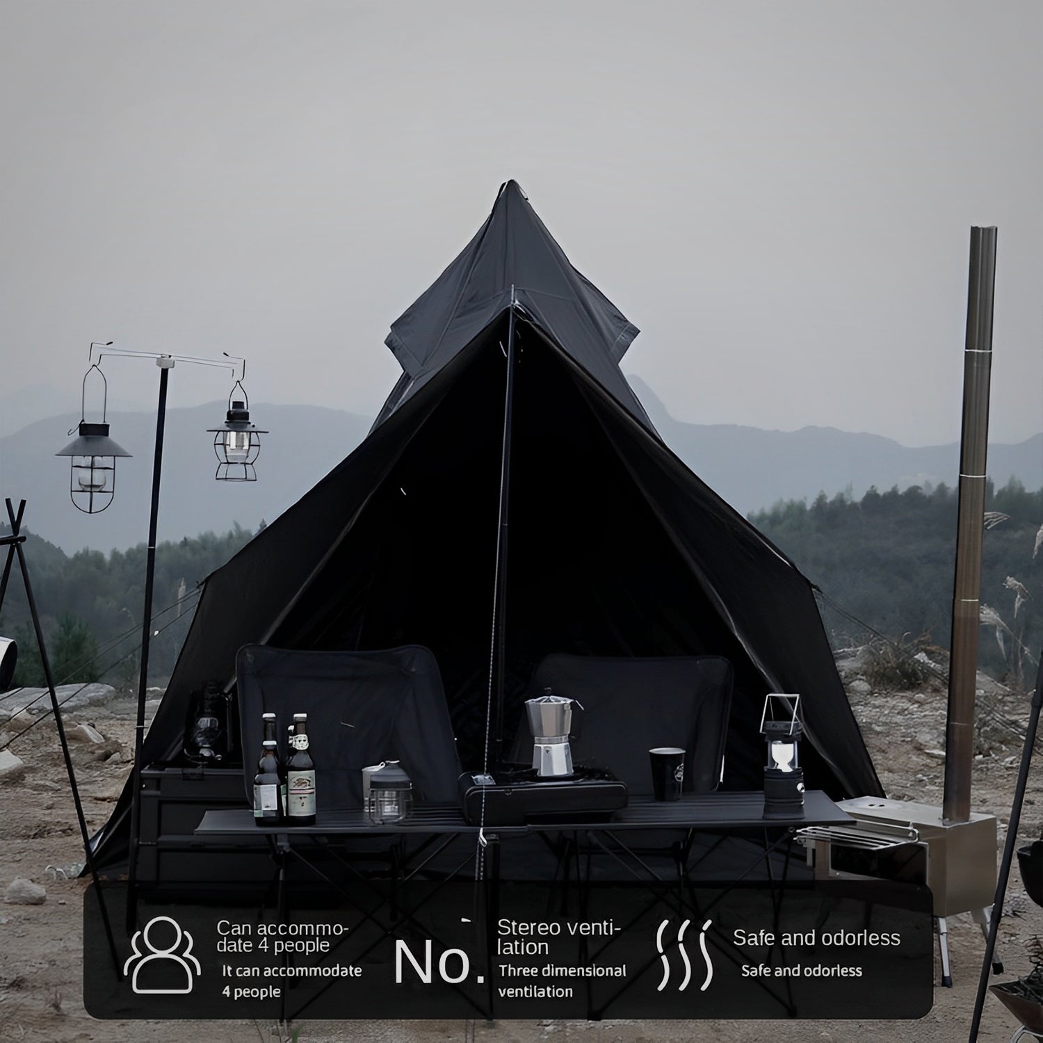 dark barracks tent price Black Knight Tent